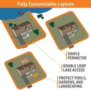 SportDOG Brand Rechargeable In-Ground Fence - Underground Wire Electric Dog Fence - Tone, Vibration, Static - 100 Acre Capability