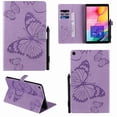 thumbnail image 1 of Samsung Galaxy Tab A 10.1 2019 Case, Dteck Multi-Angle Viewing Protective PU Leather Folio Cover for Samsung Galaxy Tab A 10.1 Inch SM-T510/SM-T515 2019 Release Tablet, Purple, 1 of 3