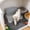 White, variant on Indoor Dog Potty Tray with Removable Grid & Splash Guard, Housebreaking Training Litter Box for Small Medium Large Dogs, Easy Clean Plastic Pee Pad Holder, 19.69x15.55x1.57in