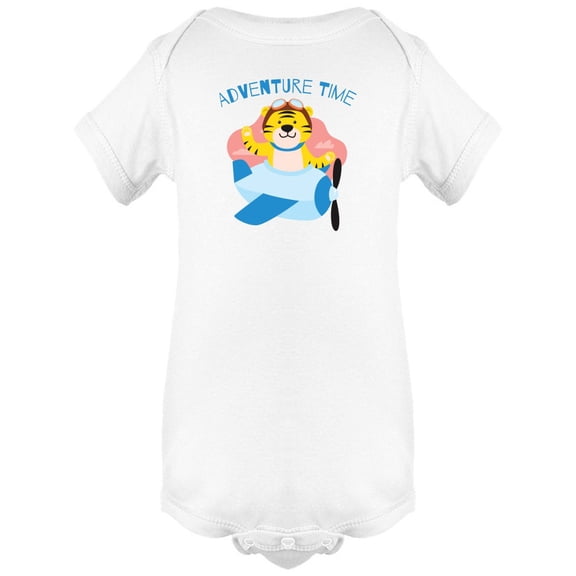 Cute Tiger Pilot Bodysuit Infant -Image by Shutterstock,  Newborn
