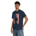 thumbnail image 7 of Veteran Soldier flag Unisex Heavy Cotton Tee, 7 of 7