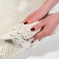 thumbnail image 5 of Chesapeake Crochet Ivory Bath Runner (22"x60"), 5 of 6