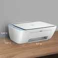 thumbnail image 6 of HP DeskJet 2842e Wireless All-in-One Color Inkjet Printer (Blue), Scanner, Copier, 6 months Free Instant Ink, 6 of 16
