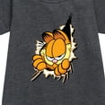thumbnail image 2 of Garfield - Peeking Out - Toddler And Youth Girls Fleece Dress, 2 of 4
