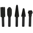 thumbnail image 1 of Single Cut Rotary Burr,5Pcs Carbon Steel Rotary Rotary File Woodworking Tool Best in its Class, 1 of 8