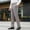 #Gray, variant on DPTALR Men's Solid Color Heavy-duty Casual Business Straight Leg Pants,Navy,XL