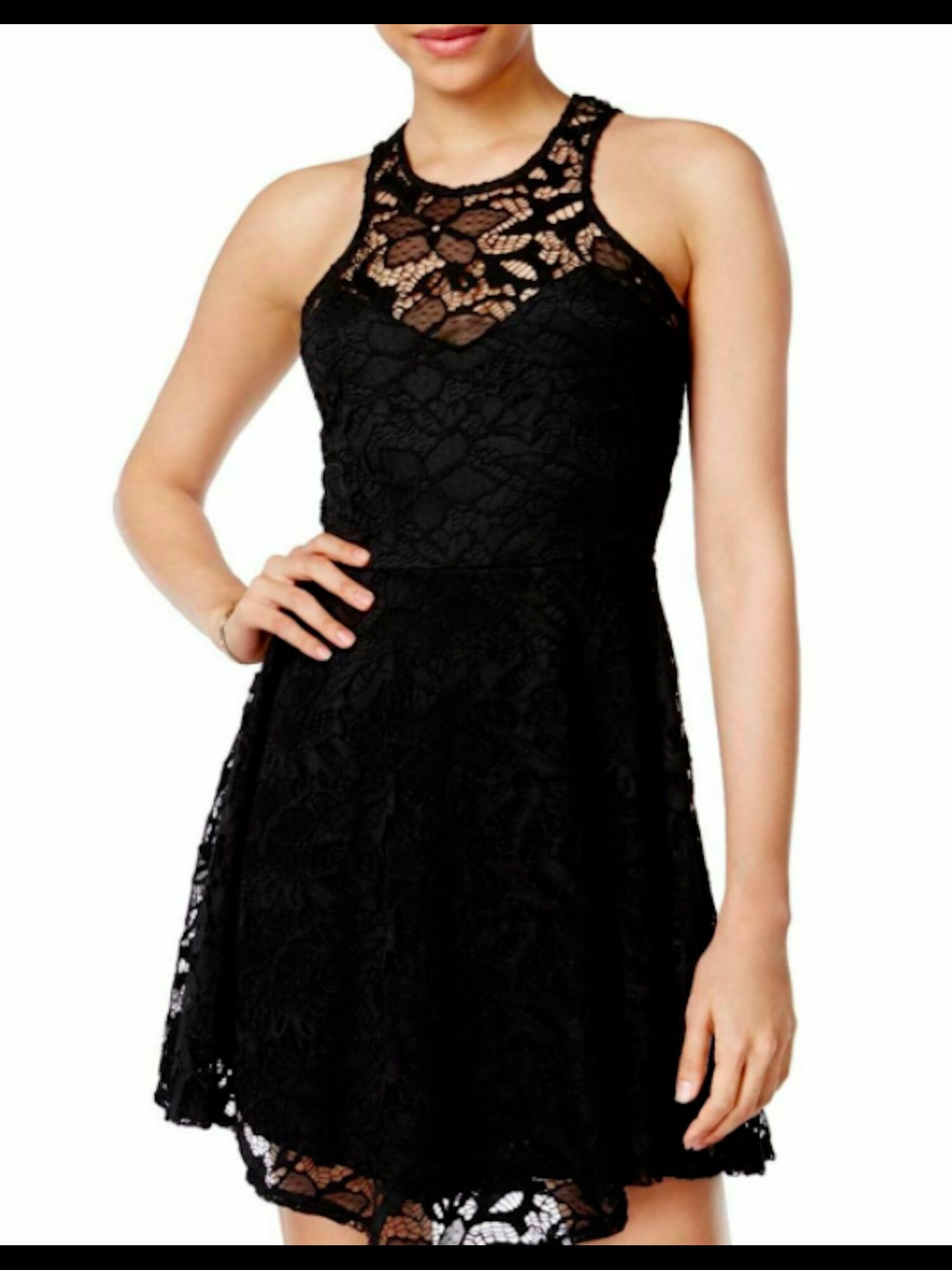material girl black dress