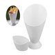 thumbnail image 1 of Soporte para papas fritas con soporte para taza de salsa Juego de salsa 2 en 1 para conos de papas fritas, 1 of 5