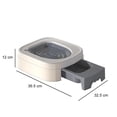 thumbnail image 4 of Peggybuy Toilette pour Chat Réutilisable Guide d'Entraînement pour Chats Fournitures pour Animaux (Gris), 4 of 9
