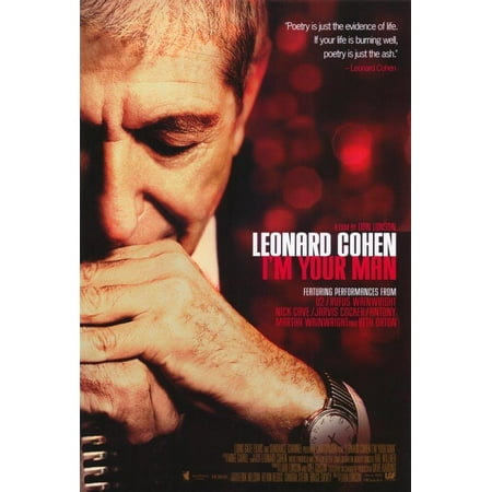 Leonard Cohen I'm Your Man POSTER (27x40) (2005)