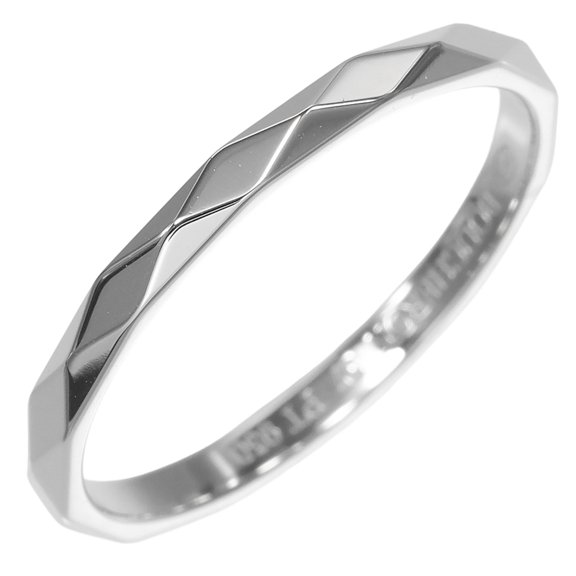 Pre-Owned Boucheron Facet Small Ring, Size 16, Platinum 950, Approx. 2.81g