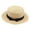 Z19-Khaki, variant on XINPING Women's Bow Straw Boater Sun Hat, Packable Breathable Wide Brim Beach Vacation Hat with Bow Band for Casual Summer Wear and Travel