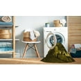 thumbnail image 2 of Ahgly Company Machine Washable Indoor Square Transitional Midnight Gray Area Rugs, 6' Square, 2 of 7