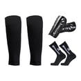thumbnail image 1 of Anti Slip Soccer Socks Calf Sleeves and Leg Pads Set, 1 of 8