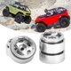 thumbnail image 1 of Llantas de rueda Beadlock para Coche RC, llantas de Aleacio de aluminio de 4 pianas, pianas de repuesto Mejoradas para Coches RC 1/18, 1 of 7
