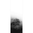 thumbnail image 2 of Idea4wall 2pcs Misty Mountain Landscape Black and White Foggy Forest Scene Wall Murals, Removable Self-Adhesive Stick Wallpaper Large Wall Stickers for Home Decorative, 48"x108", 2 of 5