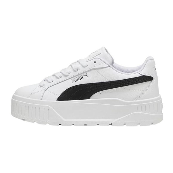 Tenis Puma Karmen II JR para Mujer 398878-02 blanco 22.5