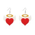 thumbnail image 1 of Collar personalizado a juego para parejas, colgante de amistad, joyería adecuada para aros con nombre del Día de San Valentín, 1 of 4