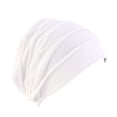 thumbnail image 1 of Sonducket Sombreros elásticos de pila, gorros de capó, gorros informales de temporada para otoño e invierno, turbante clásico ajustable de Color Sombreros Blanco Sonducket AP011167-02, 1 of 6