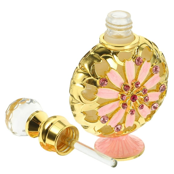 Masteelf  Glass Bottles for Essential Oils Scent Container Fancy Pink