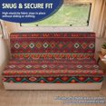 thumbnail image 2 of Psesaysky Split Structure RV Couch Covers Suitable for Camper Camping RV Dinette Cushion Covers Suitable for Sofa Bed, Geometric, 2 of 7
