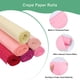 thumbnail image 2 of Uxcell 2-Pack Rollos de Papel Crepé 8.2ft x 20 Hoja de Serpentina de Papel Suave Decorativa [Rosa Oscuro], 2 of 7