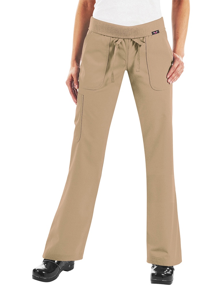morgan yoga style scrub pant 