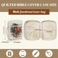 thumbnail image 7 of ZUXONGSY Horse American Flag Print Bible Cover Case for Women Quilted Bible Protector Lightweight ChuZU Bag with Pen Holder Christian Gift for Religious, 7 of 7