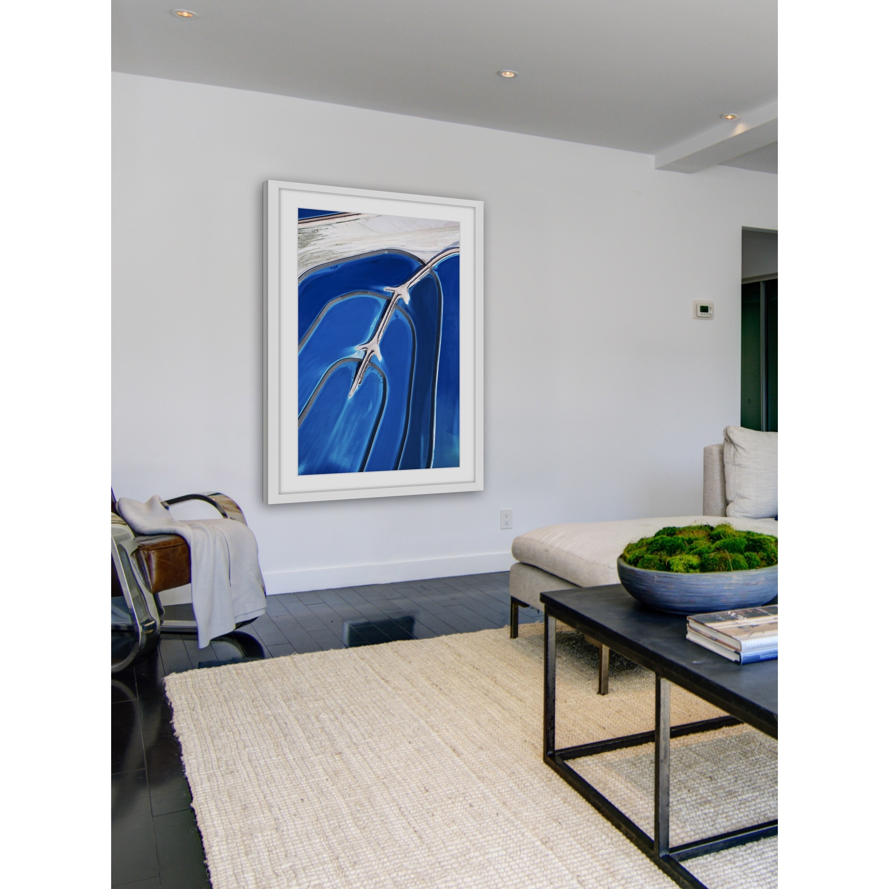 Marmont Hill "Blue Lagoons" Framed Painting Print