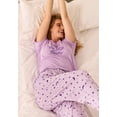 thumbnail image 4 of Dreams & Co. Plus Size Soft Pj Tunic Tee, 4 of 6