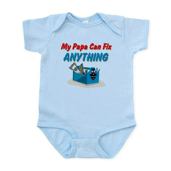CafePress - Fix Anything Papa Infant Bodysuit - Baby Light Bodysuit, Size Newborn - 24 Months