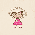 thumbnail image 4 of Inktastic My Nonna Loves Me Girls Baby T-Shirt, 4 of 5