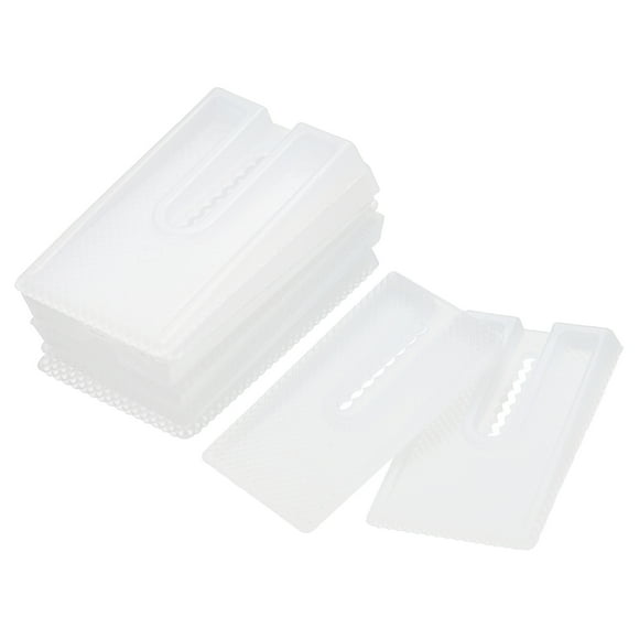 Uxcell Nylon Plastic Shims for Leveling, 30 pack Non-Slip Plastic Wedges for Toilet, Bed, Restaurant, Table