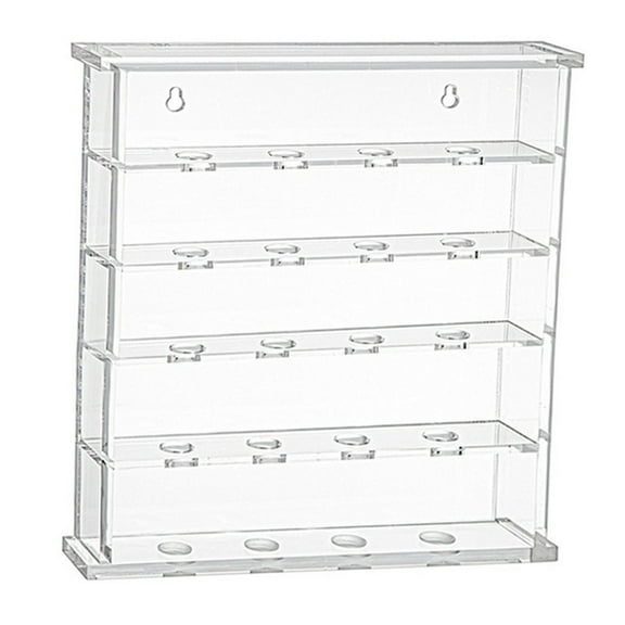 Acrylic Wall Mount Display Case for Golf Balls and Table Tennis Transparent Exquisite Design Showcase Your Valuable Collection