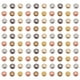 thumbnail image 1 of 1000pcs accesorios de bricolaje cuentas espaciadoras de bricolaje de bricolaje collar de pulsera con agujero, 1 of 5