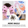 thumbnail image 5 of 200pcs Mini Brads Hecho a mano Metal Brads Color Sólido Brads para Scrapbooking DIY Craft, 5 of 5