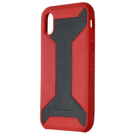 ImpactGel Warrior Series Case for Apple iPhone Xs/X - Red/Black