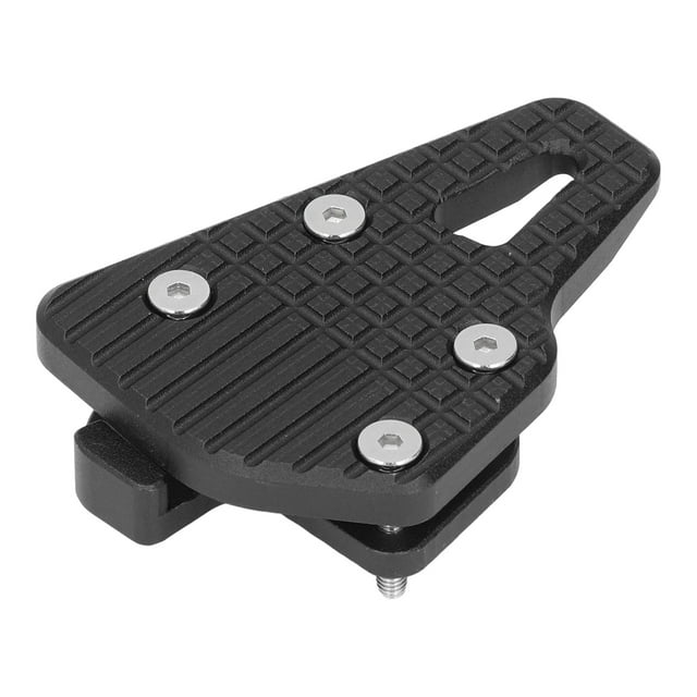 Rear Brake Extension Pedal, Larger Support Antioxidation Nonslip Rear Brake Footpeg Extender Wearproof CNC Aluminum Alloy For Motorcycle Black,Red,Silver