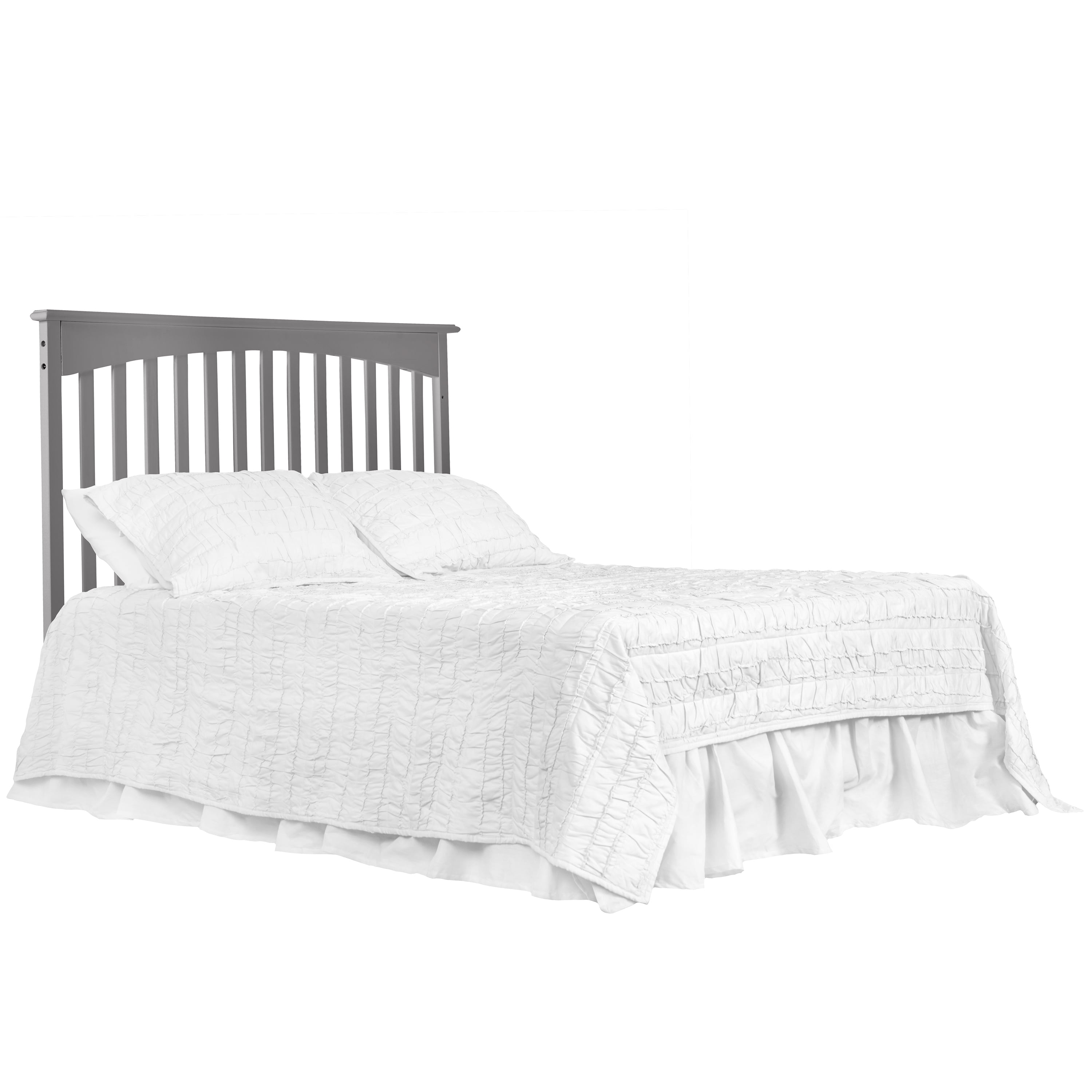 Dream On Me Chloe 5-in-1 Convertible Crib and Changer, Storm Grey