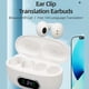 thumbnail image 3 of Auriculares De Traducción De Idiomas, Traducción De 144 Idiomas, Auriculares De Traducción Con Clip En Tiempo Real, Traductor De Idiomas Táctil Inteligente Con Aplicación Para, 3 of 7