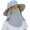 Gray, variant on Sun Hat Unisex Face Coverage Shield Neck Flap Cap Garden Lawn Work Sports Hiking Fishing Hats