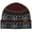 Burgundy, variant on Heather Knit Basic Beanie Soft Winter Hat Women, Black