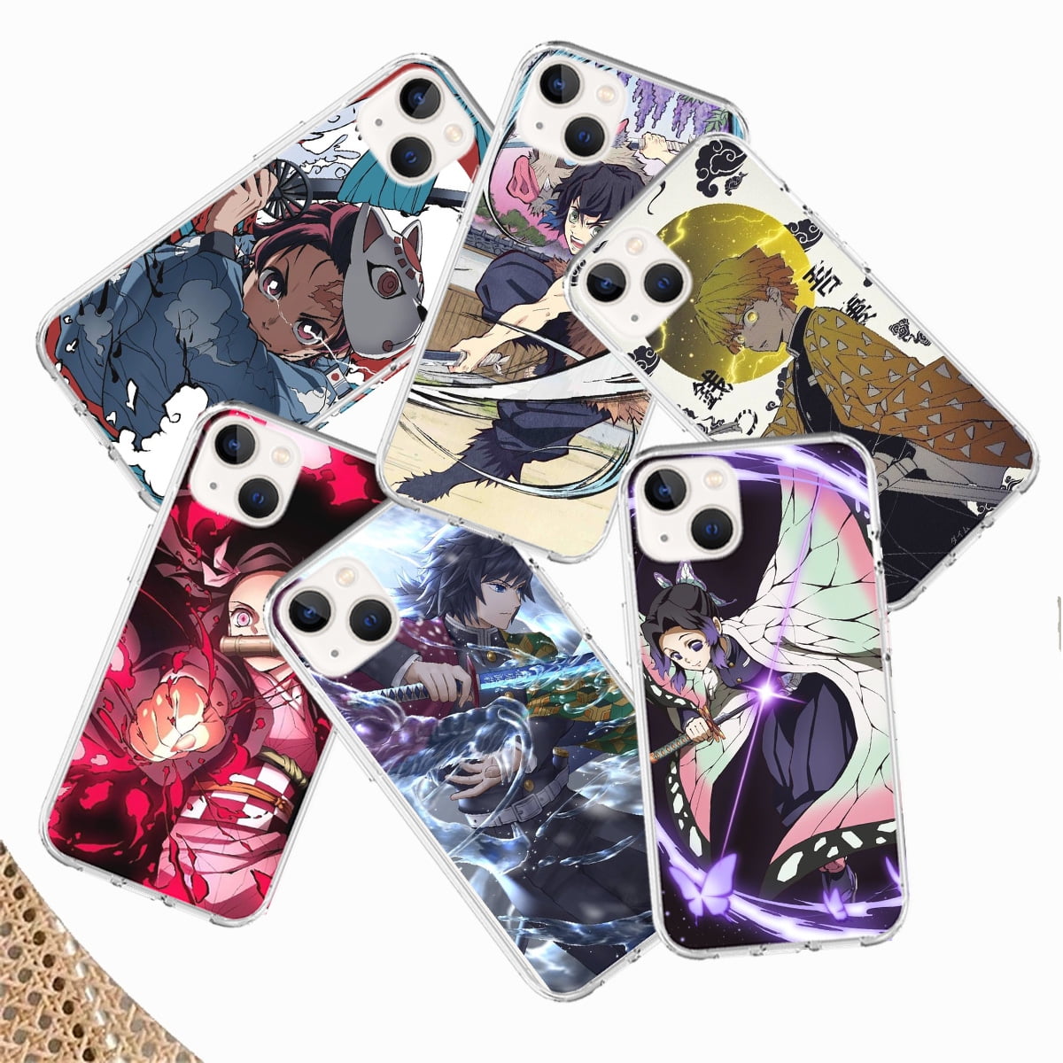 Anime Demon Slayer S Cartoon Transparent Thin Phone Case Family For Iphone 11 11 Pro 11 Pro Max 12 Mini 12 Pro Max 13 13 Pro Max 13 Pro 6s 7 8 Plus Iphone 5 5s Se Samsung Note Note Walmart Com