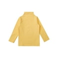 thumbnail image 2 of Aislor Kids Boys Girls Long Sleeve Thermal Top Fleece Lined Warm Baselayer Turtleneck T-shirt Yellow 7-8, 2 of 7