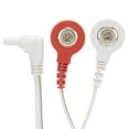 thumbnail image 4 of Cable Masajeador, Tipo De Botón El Cable De Plomo De Electrodo Mejora La Circulación Sanguínea De 1.5 Metros De Longitud Portátil 2 En 1 Para La Máquina De Fisioterapia, 4 of 7
