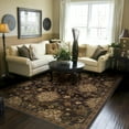 thumbnail image 5 of Oriental Weavers Hudson Area Rug - 042G1 - 6'7" x 9'6" - in Brown/ Beige - Vintage Inspired, Stain Resistant, Family and Pet Friendly , Dining, Living Room Rug, 5 of 5