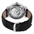 thumbnail image 3 of Men's 371.01 Legacy Automatic Self Wind Black Genuine Leather Strap Watch, 3 of 12