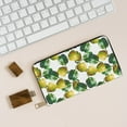 thumbnail image 6 of Leather Thin Slim Wallets for Women Men - cute bell Pepper Print Clutch Card Wallet for Women Men with Zipper, 6 of 7