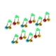 thumbnail image 5 of 10 señuelos para caña de pescar, alarma, sonido fuerte, ligeros y portátiles, accesorios para peces Clip colorido, 5 of 9