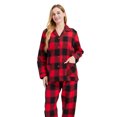 thumbnail image 3 of Kolipajam Cotton Flannel Pajamas for Women 100% Cotton Flannel Pajamas Set Cozy Loungewear XL, 3 of 6
